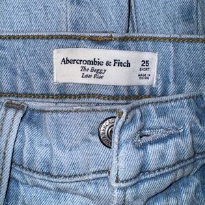 A&F Low Rise Baggy Jeans